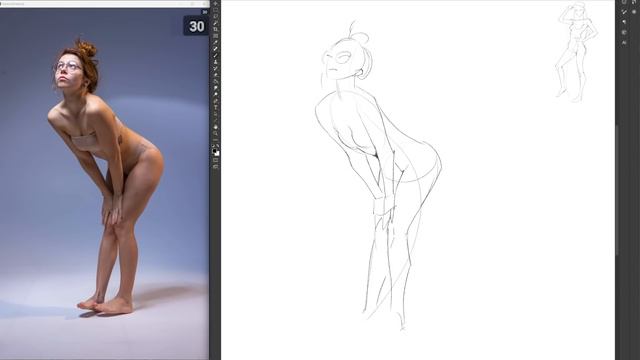 ⌚ HOW TO DRAW POSES IN 2 MIN смотреть онлайн