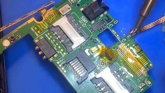 Lenovo A328 замена разъема USB питания Micro USB не заряжается/Ремонт Телефонов Железнодорожный