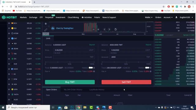 TWT Token как продать?Монета от Trust Wallet