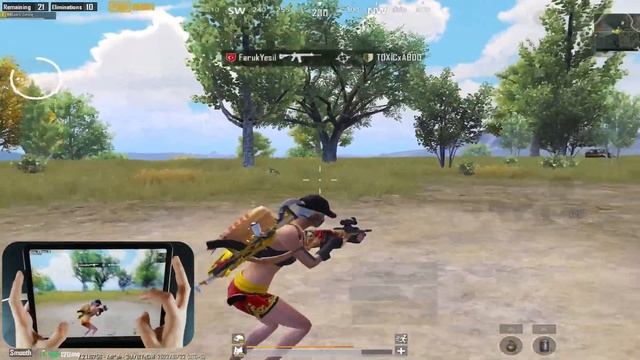 iPad Air 4 PUBG Handcam | Erangel Gameplay?5 Fingers +Gyroscope | PUBG Mobile смотреть онлайн