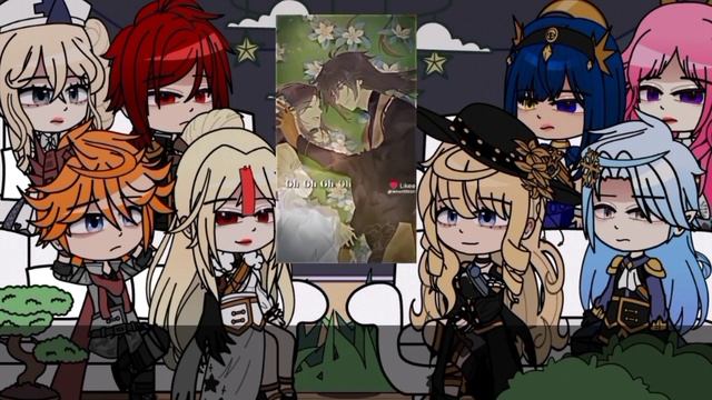 ||РЕАКЦИЯ GENSHIN IMPACT НА АРХОНТОВ || СМОТРЕТЬ НА 0.5||