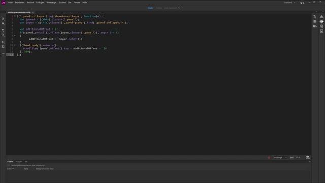 Offset Scroll-To-Top Funktion für Bootstrap Akkordeon смотреть онлайн