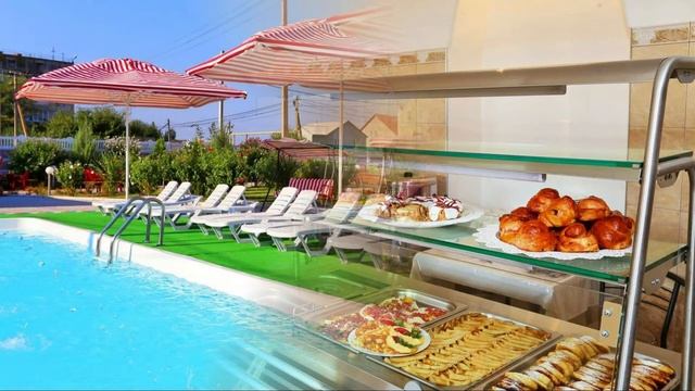 ДОМИНИКА, гостевой дом - Guest House Dominika - Береговое, Крым | обзор отеля, территория смотреть онлайн