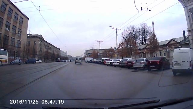 ДТП Запорожье 25.11.2016 ж/д вокзал Запорожье -1 смотреть онлайн