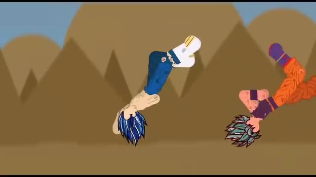 Stick Nodes: Goku vs Vegeta Movie (Finale) смотреть онлайн