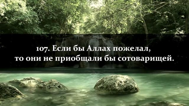 Ибрахим Аль-Асири. Сура 6 "Скот" (102-110) смотреть онлайн