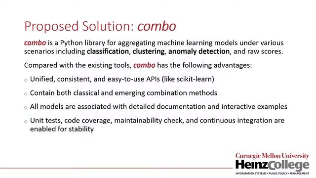 Combining Machine Learning Models Using combo Library - AAAI 2020 Demo смотреть онлайн