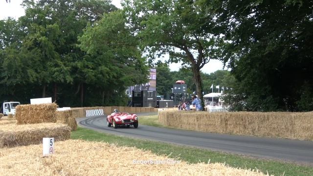 Best of FERRARI SOUNDS at goodwood FOS 2022 - 250GTO, Daytona SP3, FXXK, 599XX смотреть онлайн