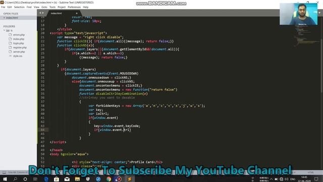 How to Disable Right Click | Copy Paste | Ctrl key in website |How to Make a secure website using j смотреть онлайн