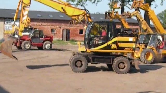 Экскаватор JCB JS145 2002г WWW.KMRENT.PL +48 663560322 смотреть онлайн