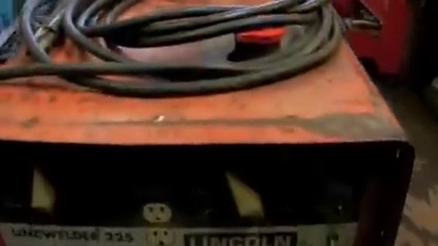 1978 Lincoln Lincwelder 225 Startup And Welding