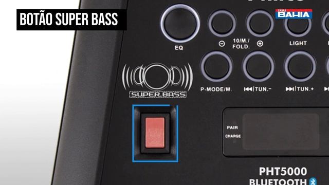 Caixa Acústica Philco PHT5000 com Bluetooth Rádio FM e Entrada USB – 150W | Casas Bahia смотреть онлайн