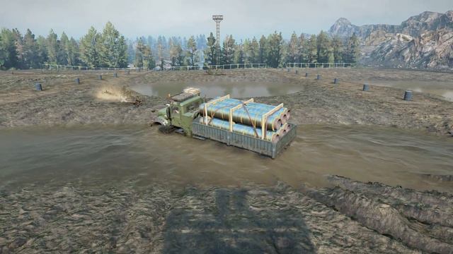 Snowrunner New Truck Mack Defense Season 10 First Look PTS смотреть онлайн