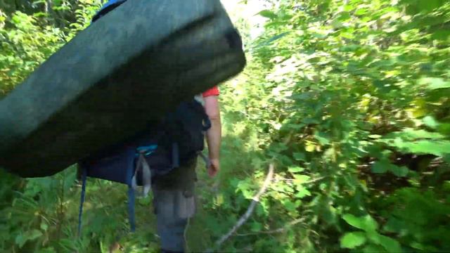 СМОТРИ! Путь обратно на усьвинские столбы по лесу. День 2. Часть 2.Поход,Лес,Просека,Пешка,Навигаци смотреть онлайн