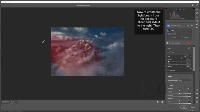 How To Add a Beam of Light in Photoshop For Drama | Photoshop Tutorial смотреть онлайн