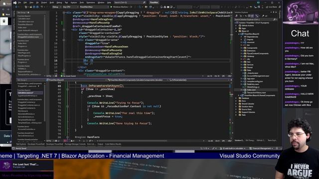 .NET Live Coding Session - Today: Day 182 of the Financial Management Tracker project смотреть онлайн