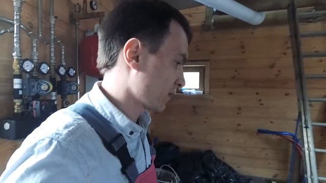 Монтаж системы отопления в доме из бруса. Монтаж тёплого пола пошагово смотреть онлайн