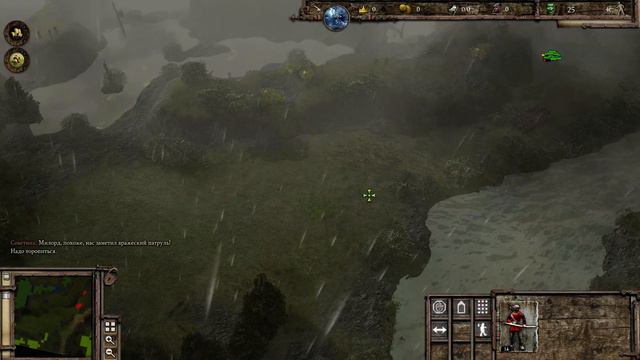 Stronghold 3 — Прохождение [Возвращение Волка] Часть - 7: Блакстафф. смотреть онлайн
