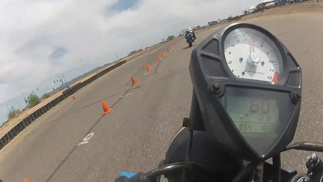 Mazur's first time on track on bike смотреть онлайн