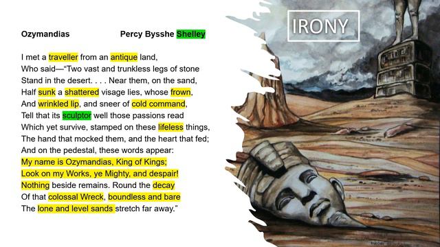 'Ozymandias' Percy Bysshe Shelley смотреть онлайн