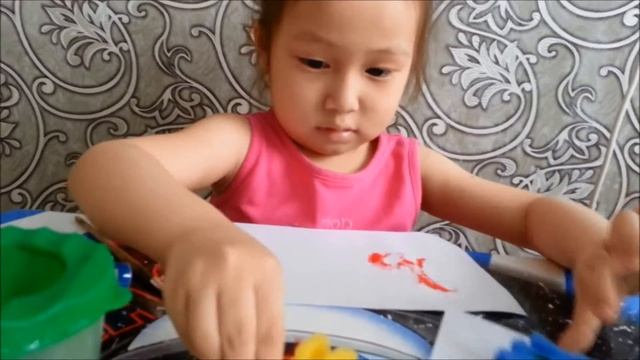 Как рисовать губками/ набор для творчества смотреть онлайн