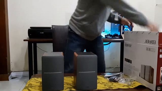 Unboxing speaker pc Edifier R1280t смотреть онлайн