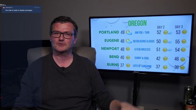 LIVE WEATHER FORECAST for WA & OR w/Outdoor Weather Geeks! смотреть онлайн