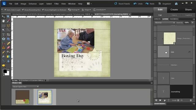 Photoshop Elements 10 Workspace смотреть онлайн