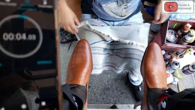 S3E125 Machine Man, I Increase The Video Speed? #mexico #mx #asmr #shoeshine #faustoarizmendi