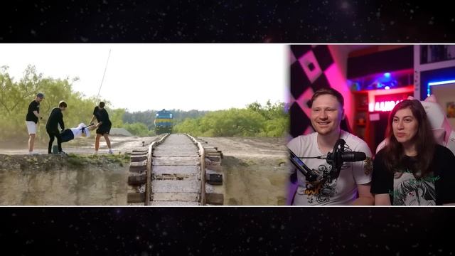 Поезд vs Огромная Пропасть | РЕАКЦИЯ на MrBeast смотреть онлайн