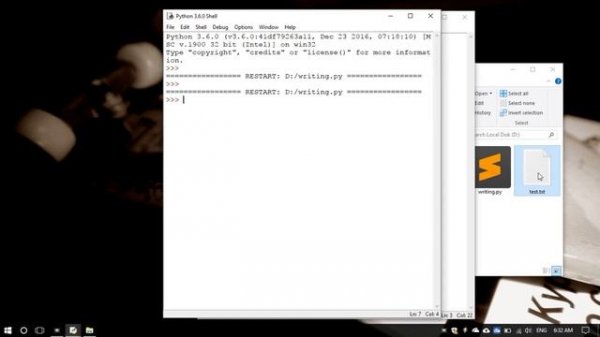 47. Работа с файлами (запись) в Python 3 - writing files (Уроки Python) RU