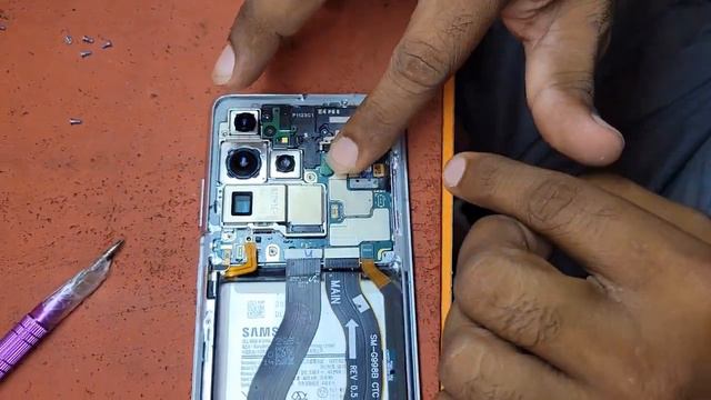 Замена экрана Samsung Galaxy S21 Ultra Cracked Phone Restoration LCD Screen Replacement смотреть онлайн