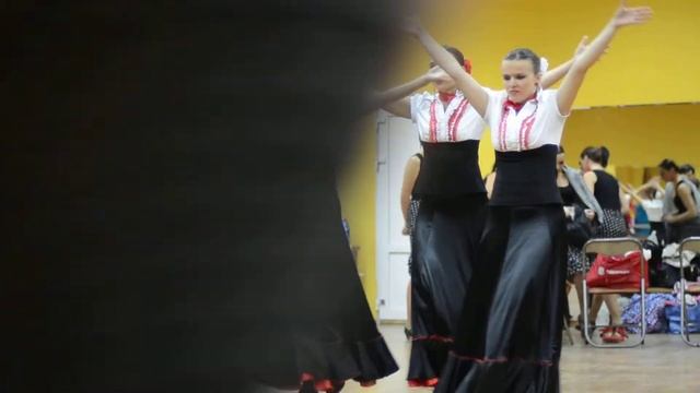 Выступление в Рязани — репетиция танца смотреть онлайн