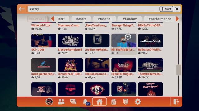Играем в рек рум Rec Room (страшные карты)