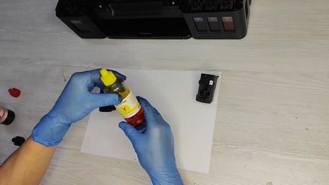 Rangli printer Canon G3411 ko'k rangni chiqarmayapdi | Цветной принтер не печатает синий цвет смотреть онлайн