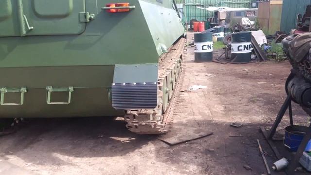 Гусеничный вездеход амфибия Газ-73 ГТ-МУ модернизированный смотреть онлайн