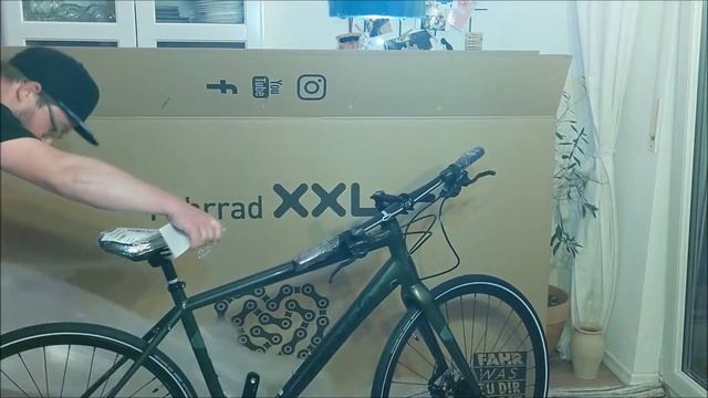 Fahrrad XXL Unboxing - Cannondale Quick Disc 3 - 2019 - 28 Zoll - Diamant смотреть онлайн
