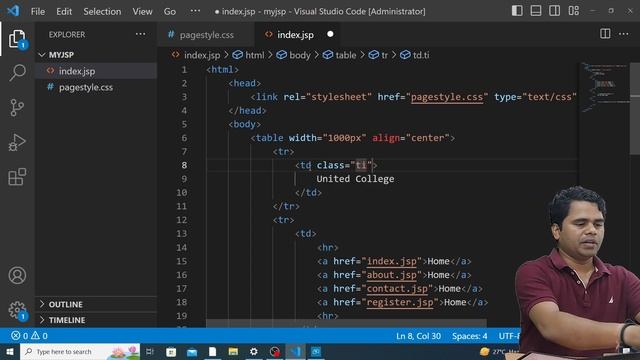 JSP-08: jsp:include Tag with an Interactive Example Advanced Java Tutorial in Hindi смотреть онлайн