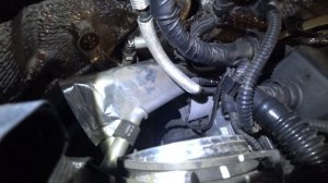 VW Touareg 2013 Горит  Check Engine-Замена насоса ОЖ