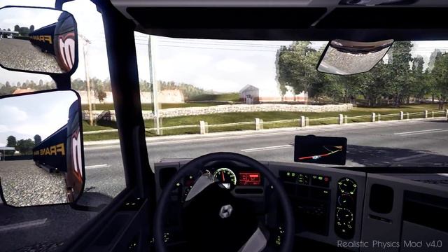Euro Truck Simulator 2 | Realistic Physics Mod v4.0 | Fixed and Updated! | смотреть онлайн