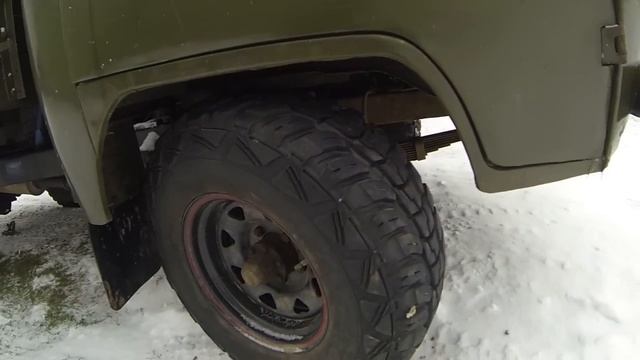 Мечта, а не колеса! Покрышки Kumho Road Venture MT на УАЗ 3303 смотреть онлайн