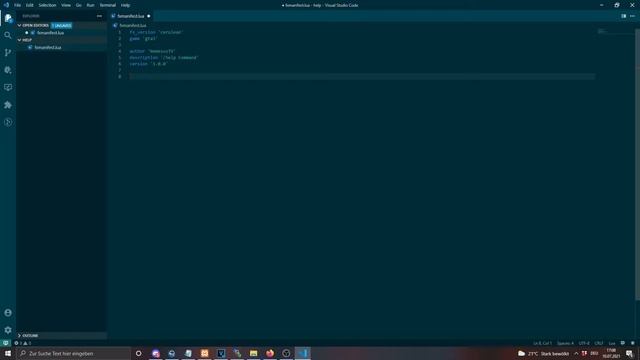 FiveM Scripting Tutorial #1 - Unsere erste eigene Ressource [LUA] [Deutsch] смотреть онлайн