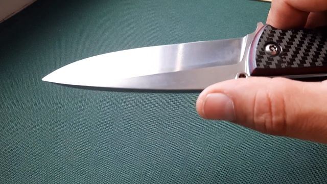 Урбанистический складной нож изготовлен в Самарской области Обзор ножа из двух ножей смотреть онлайн