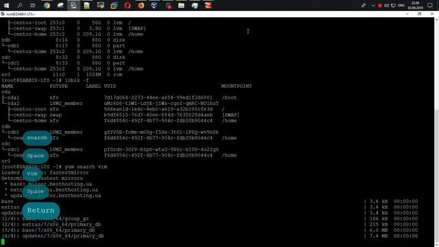 Установка CentOS 7.7 через VNC смотреть онлайн