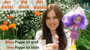 Указательные местоимения в немецком - dieser, jener. +?"Живой пример"