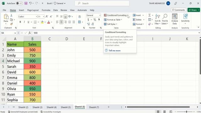 How to Use Color Scales in Excel (Conditional Formatting) смотреть онлайн