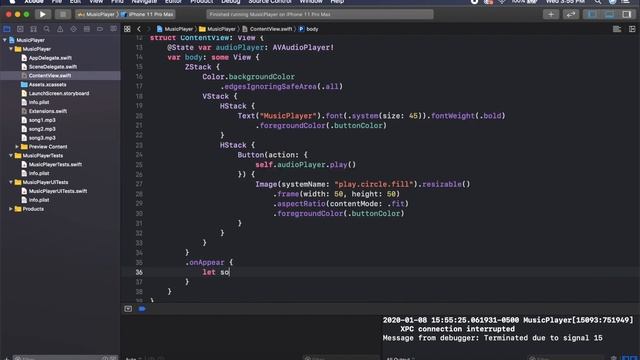 How to Create a Simple Music Player App in SwiftUI смотреть онлайн