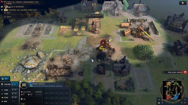 Age of Empires 4 Multiplayer (2v2) #9 смотреть онлайн
