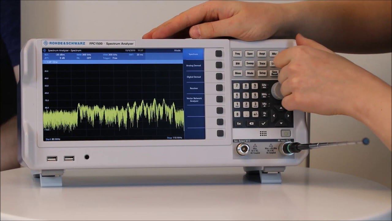 Как измерить сигнал с аналоговой модуляцией АМ или ЧМ 3 часть смотреть онлайн