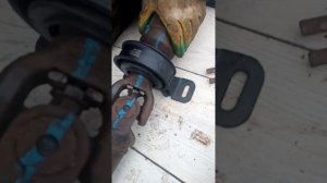 замена подвесного подшипника, (форд транзит 2 5 д,96г.в)